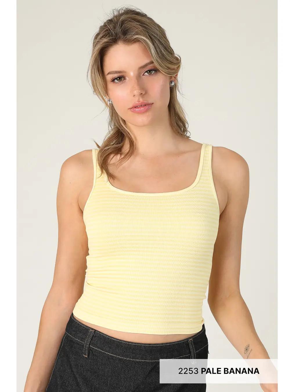 Striped Tank Top O/S