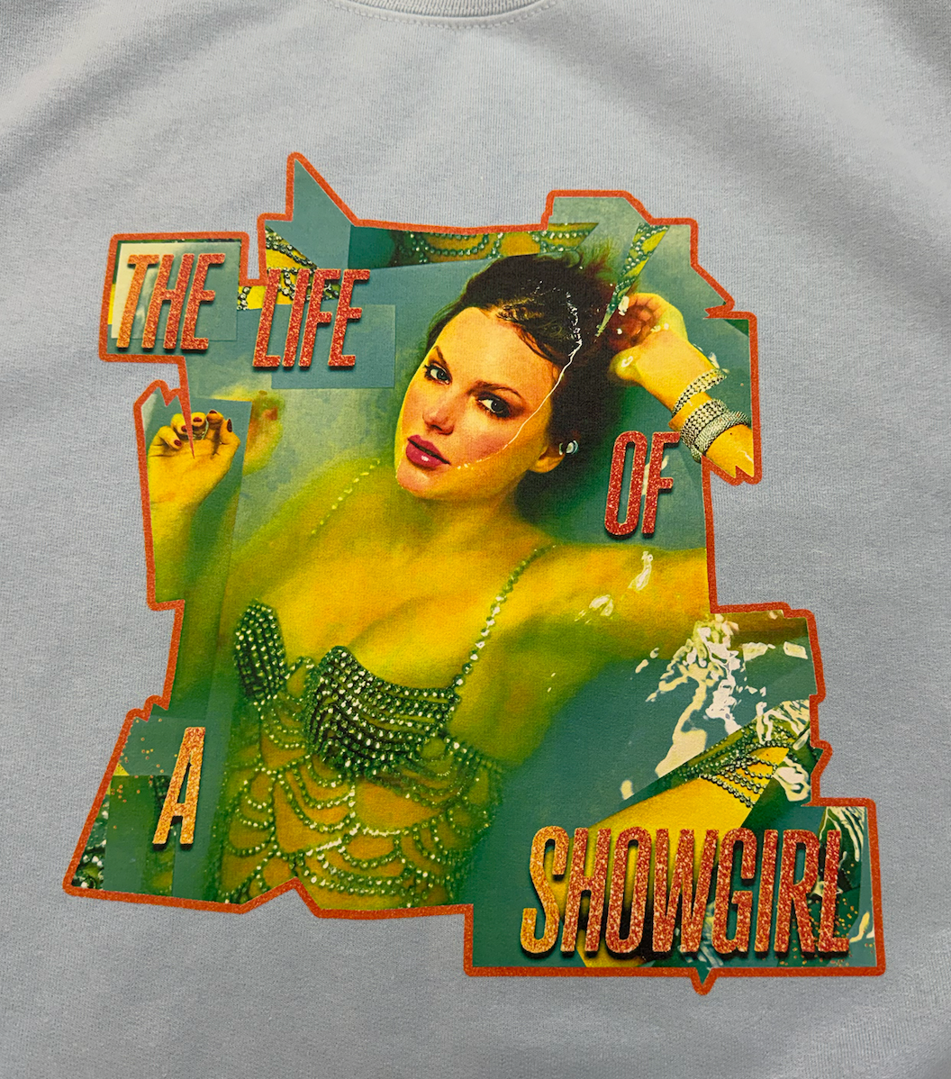 Showgirl Lt Blue Sweatshirt