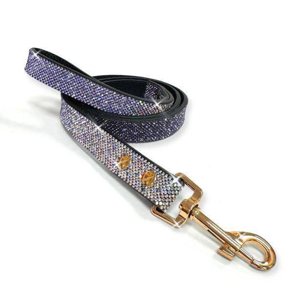 Diamond in the Ruff Dog Collar - Purple Ombre