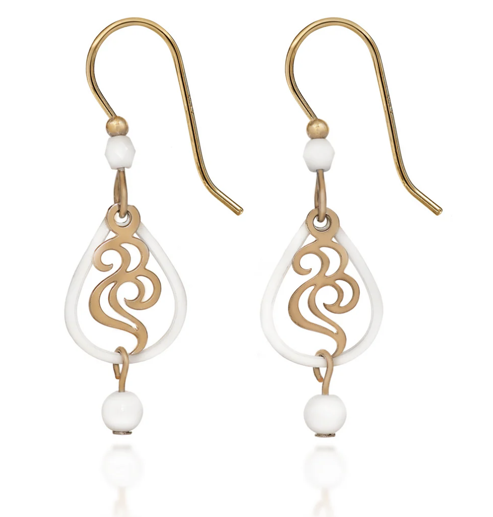 Silver Forest Earrings #4
