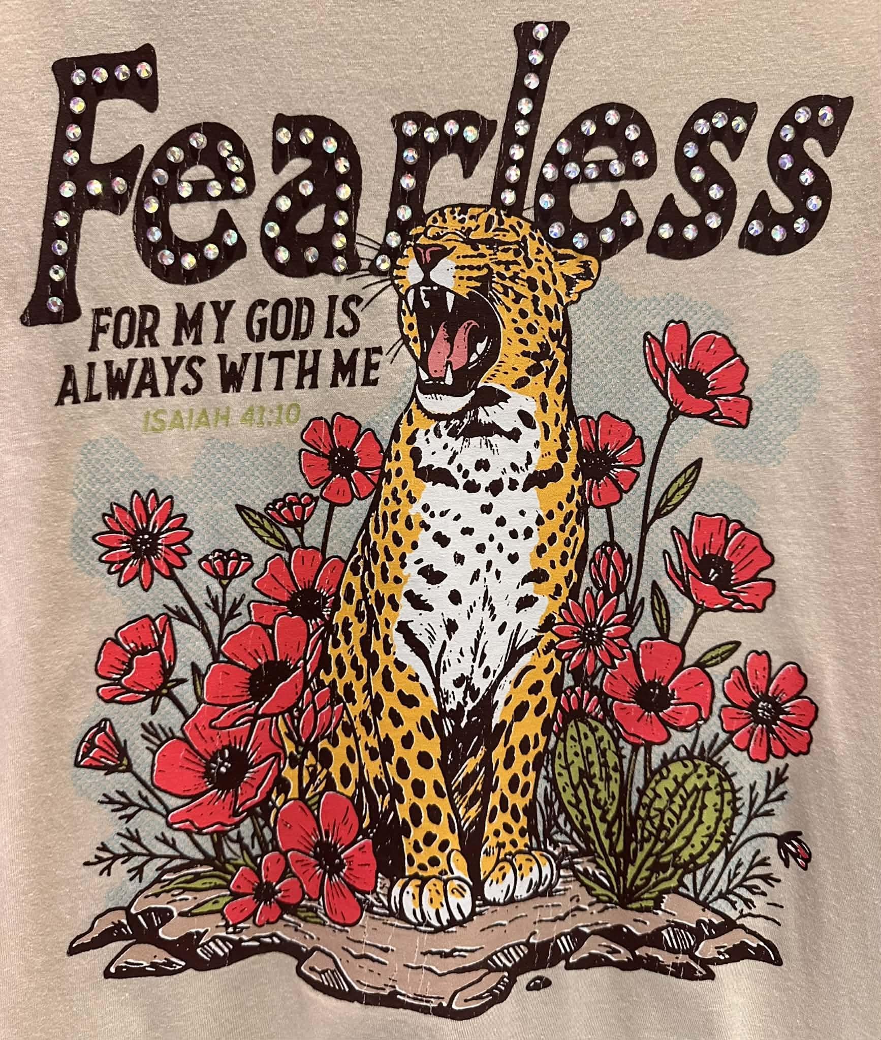 Fearless Rhinestone Tee
