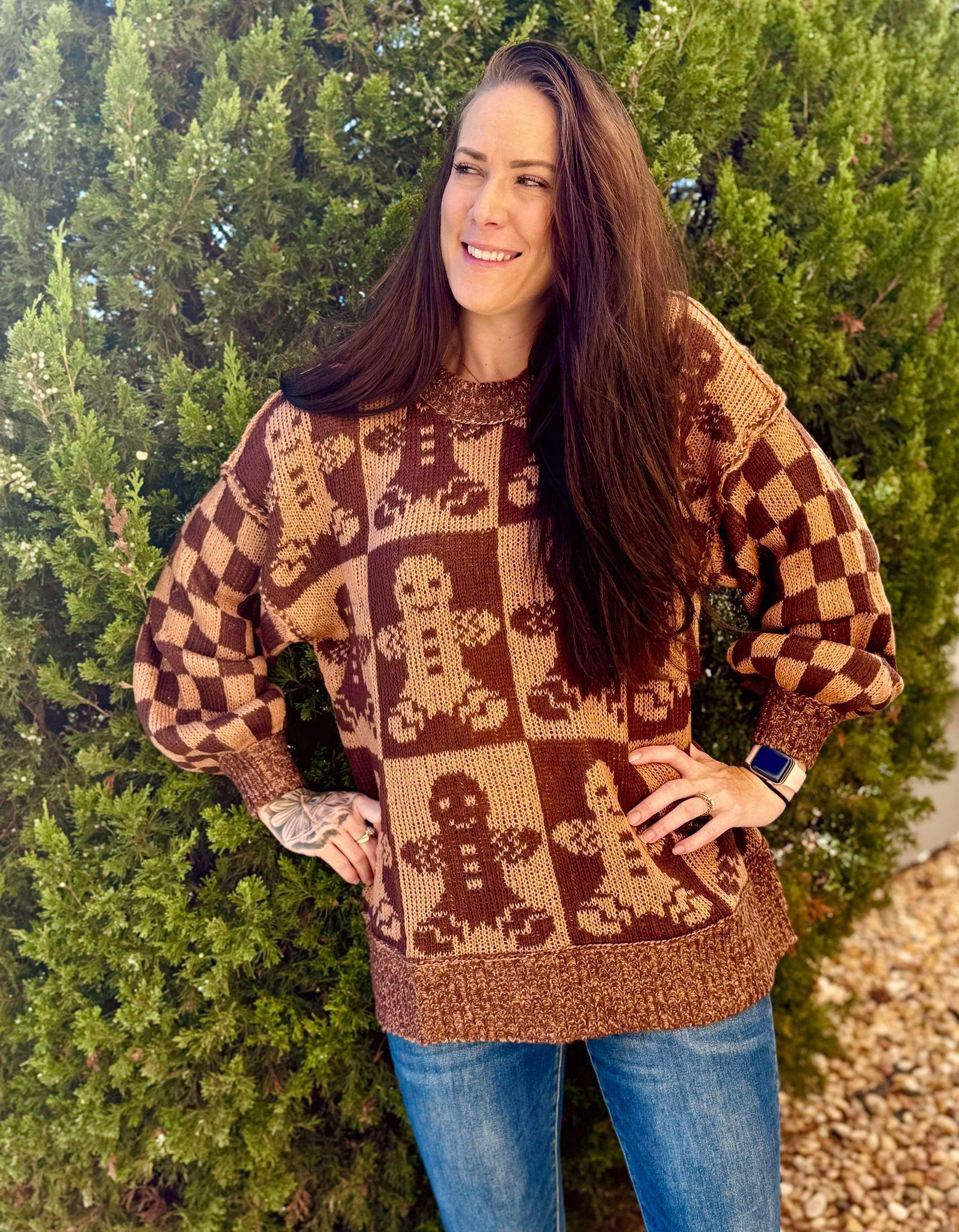 Gingerbread Sweater