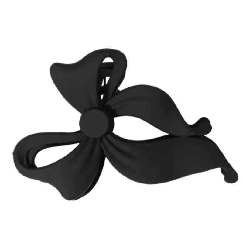 Large Bow Matte Hair Claw Clips