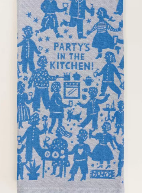Party In The Kitchen Dish Towel