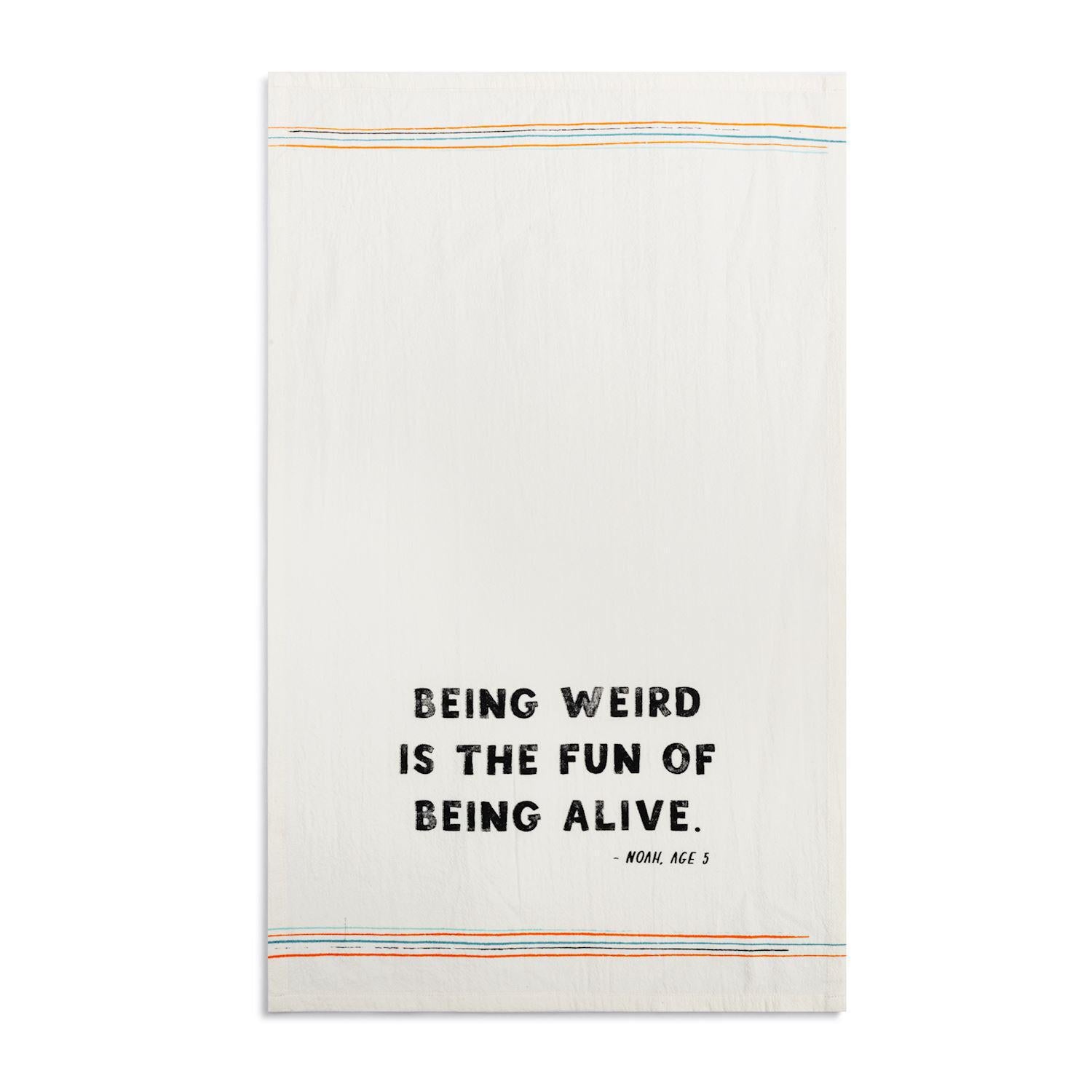 Live From Snack Time Flour Sack Towel - 17x28in