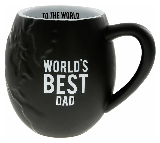 World's Best Dad Embossed Mug