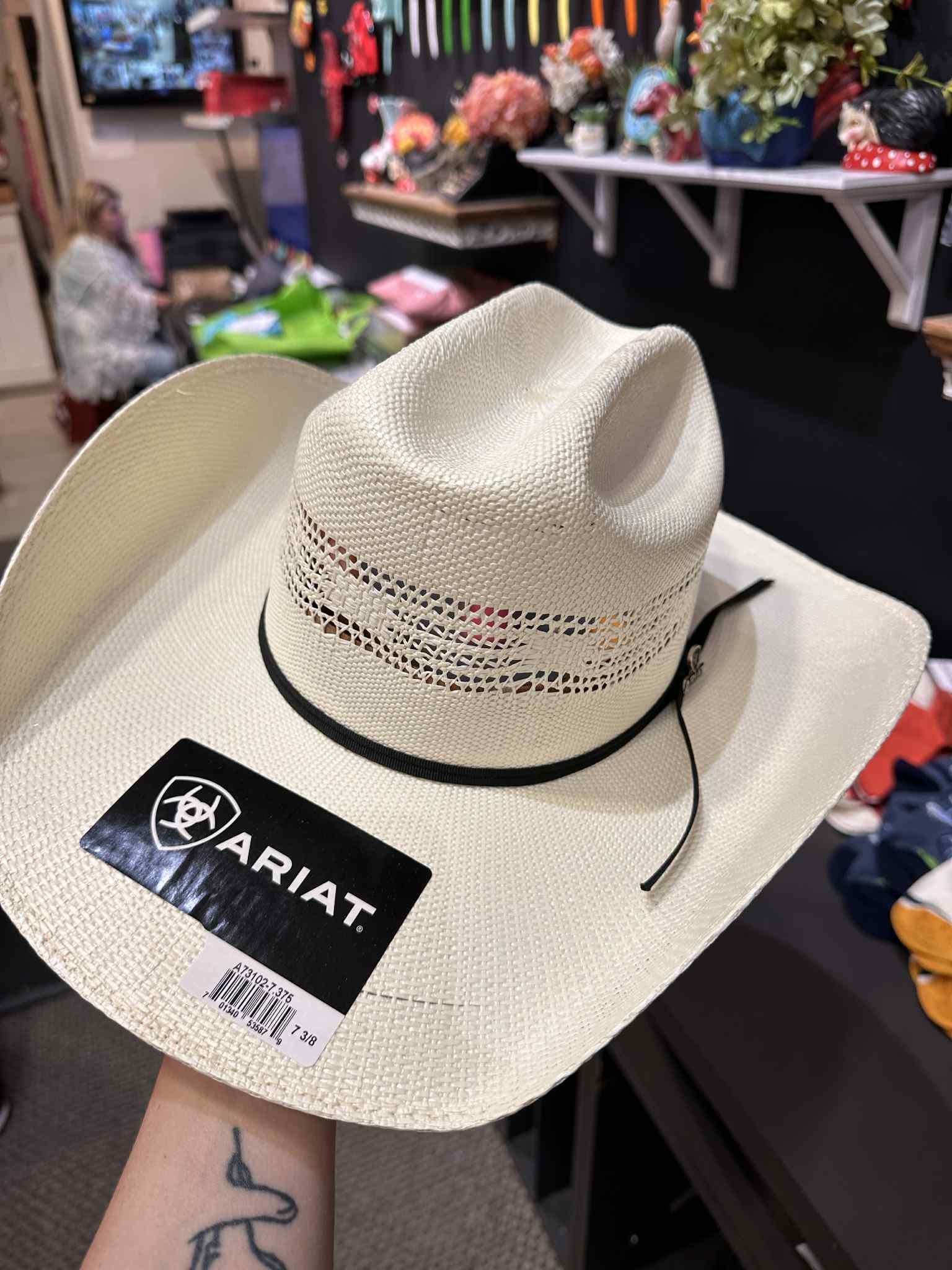 Ariat Bangora Black Cord Cowboy Hat