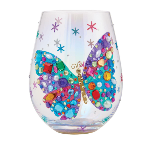 Lolita Bejeweled Butterfly Stemless