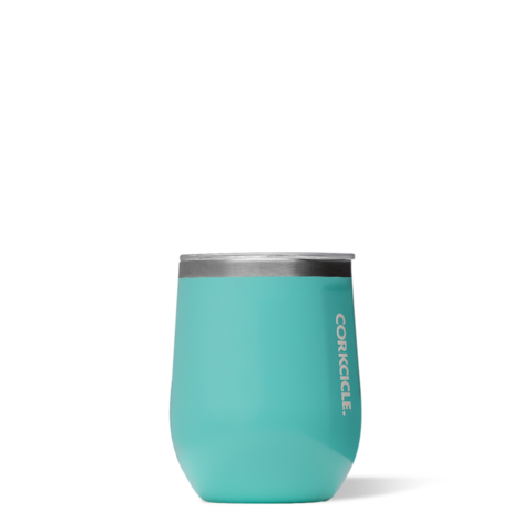 Turquoise 12oz Stemless