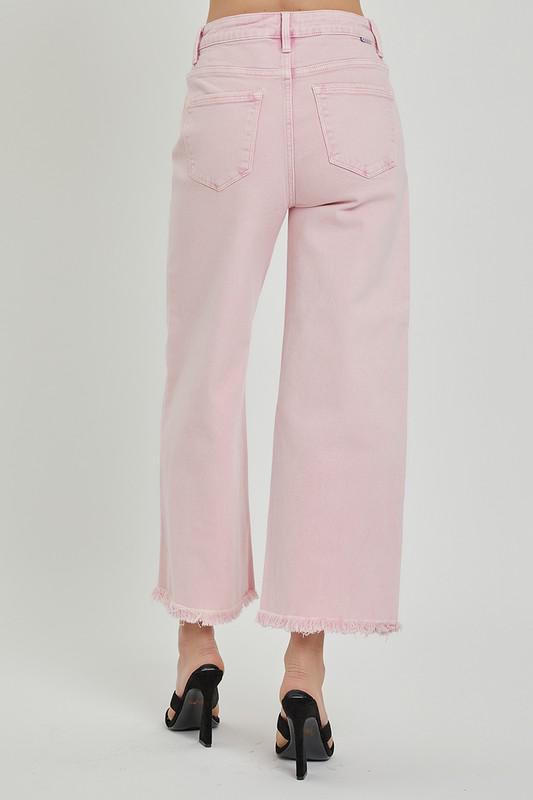 Light Pink Crop Jeans
