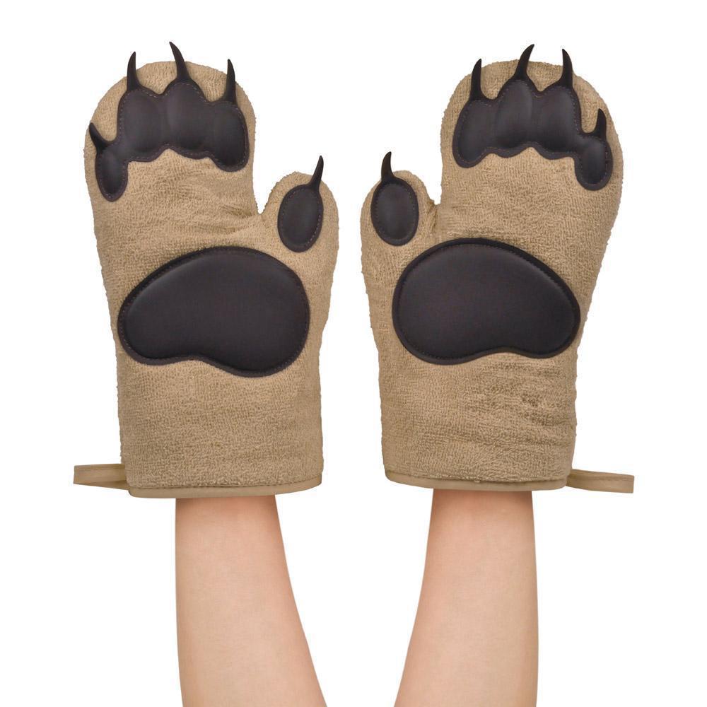 Bear Hand Oven Mitts
