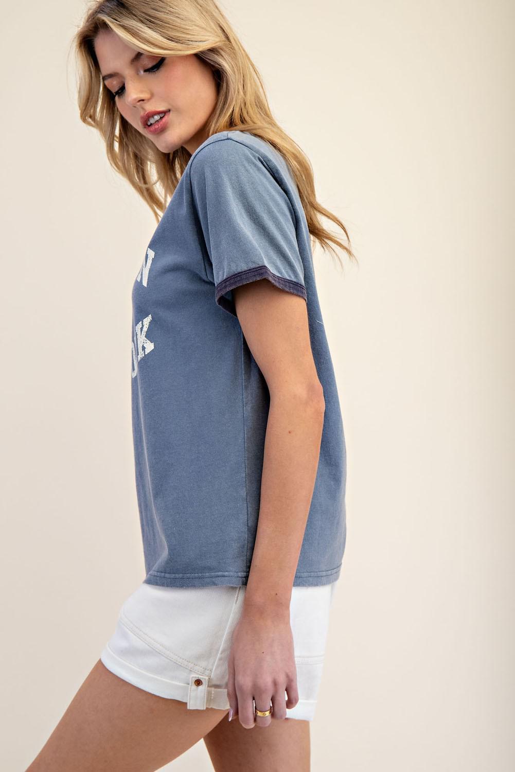 Brooklyn Printed Short Sleeve T-shirt