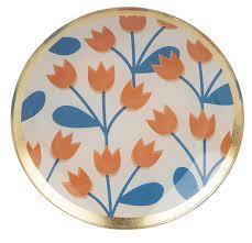 Round Flower Trinket Dish