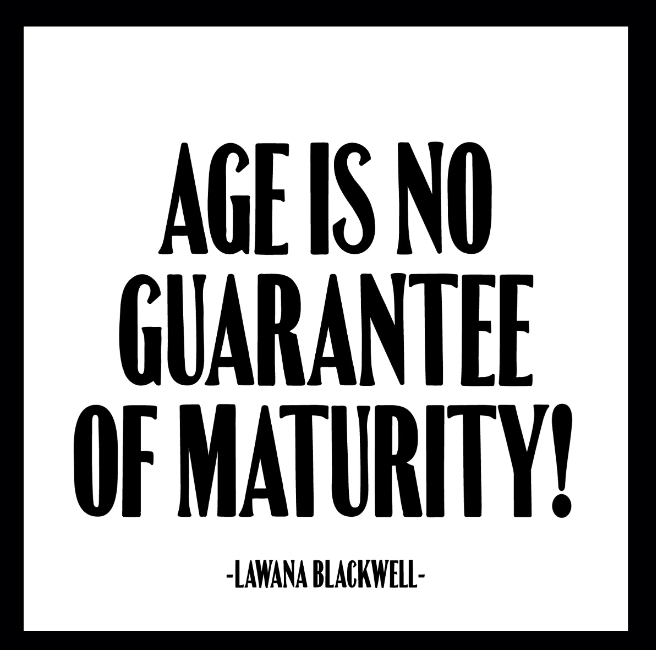 Age Is No Guarantee Magnet