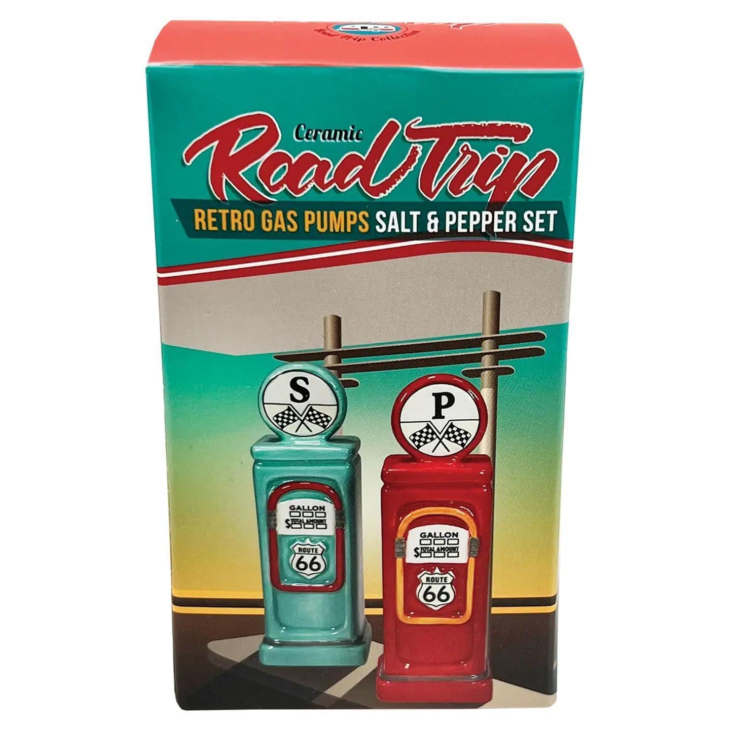 Road Trip Gas Pumps S& P Set