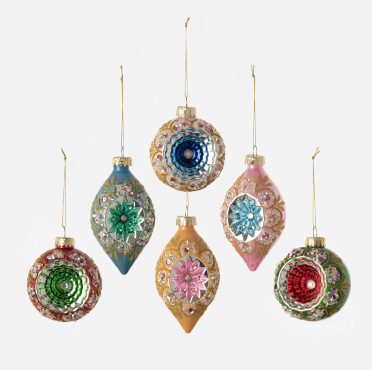 Reflector Starburst Ornament