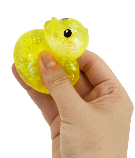 Shimmer Quackers Mystery Squishy Toys Grab Bin