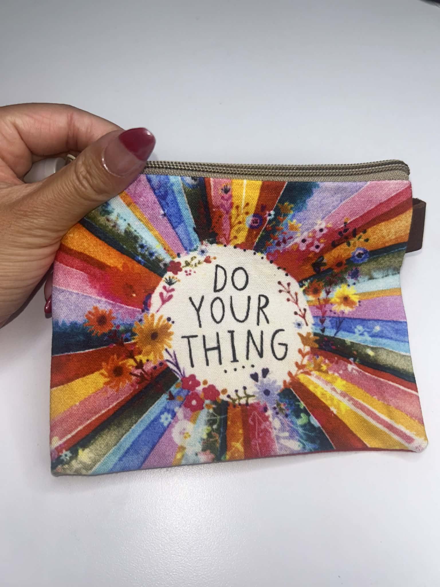 Happy Life Travel Cosmetic Bag