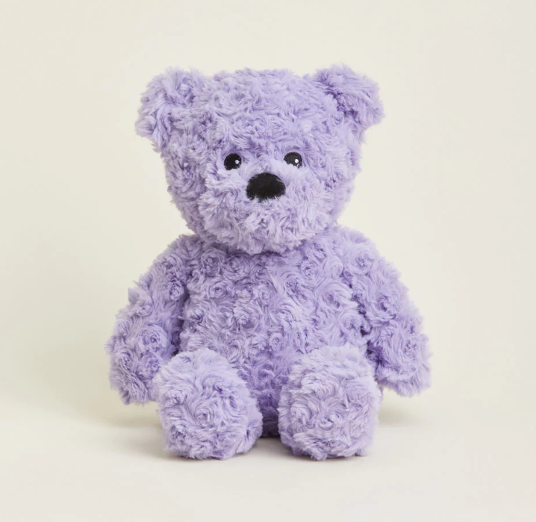 Purple Curly Bear Warmie