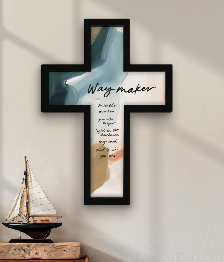 Way Maker Large Cross