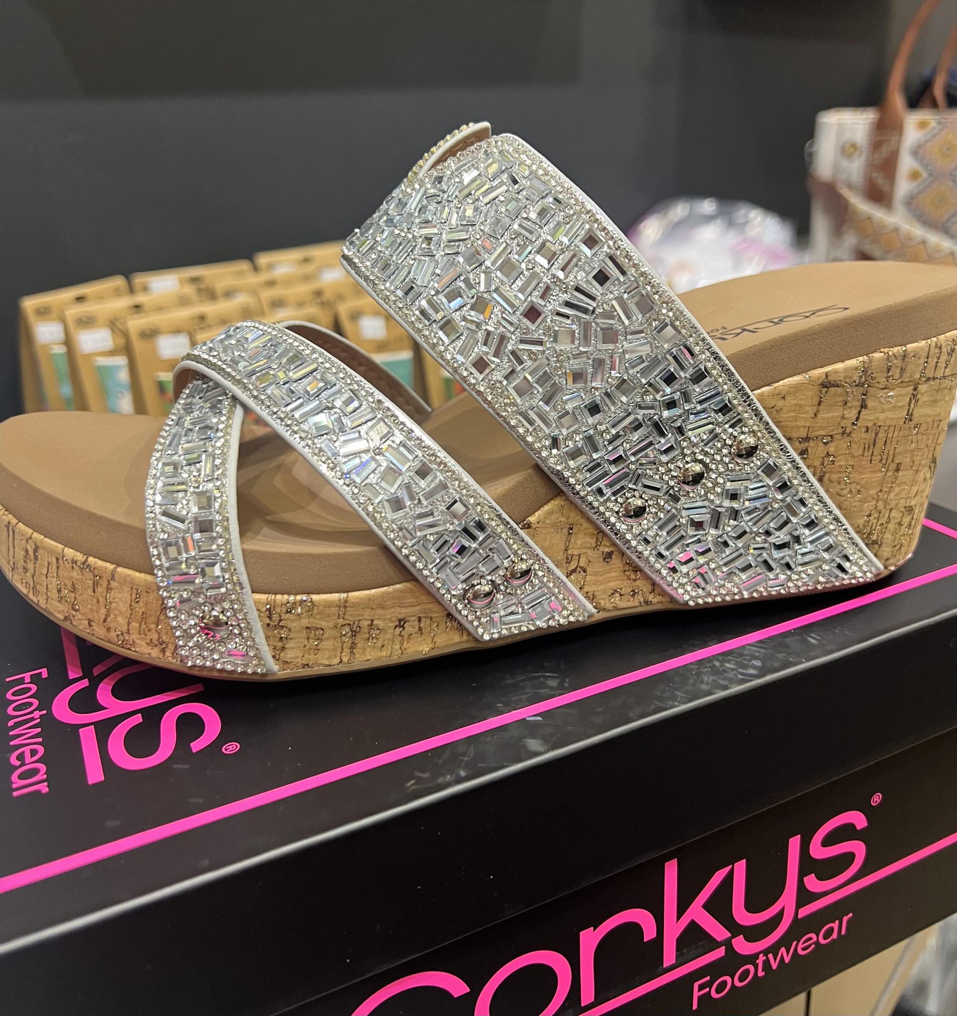 Silver Sparkler Wedges