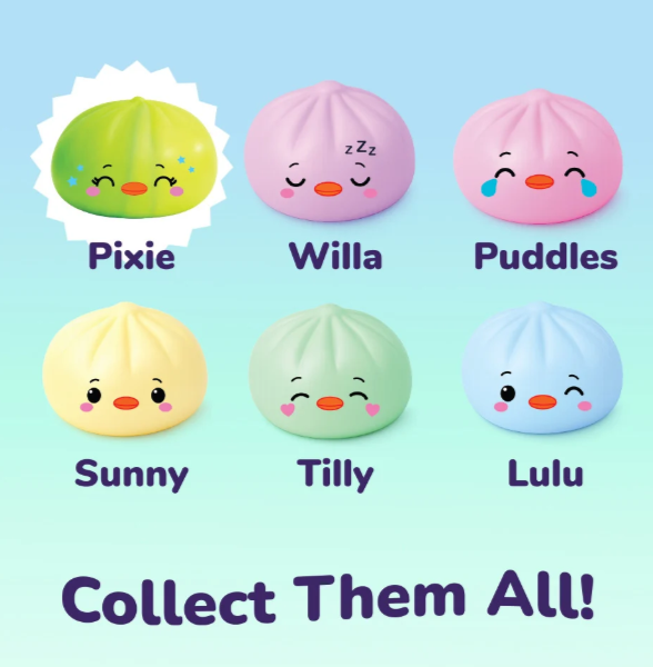 Hello! Duck Dumpling - Mini Pastel Drop
