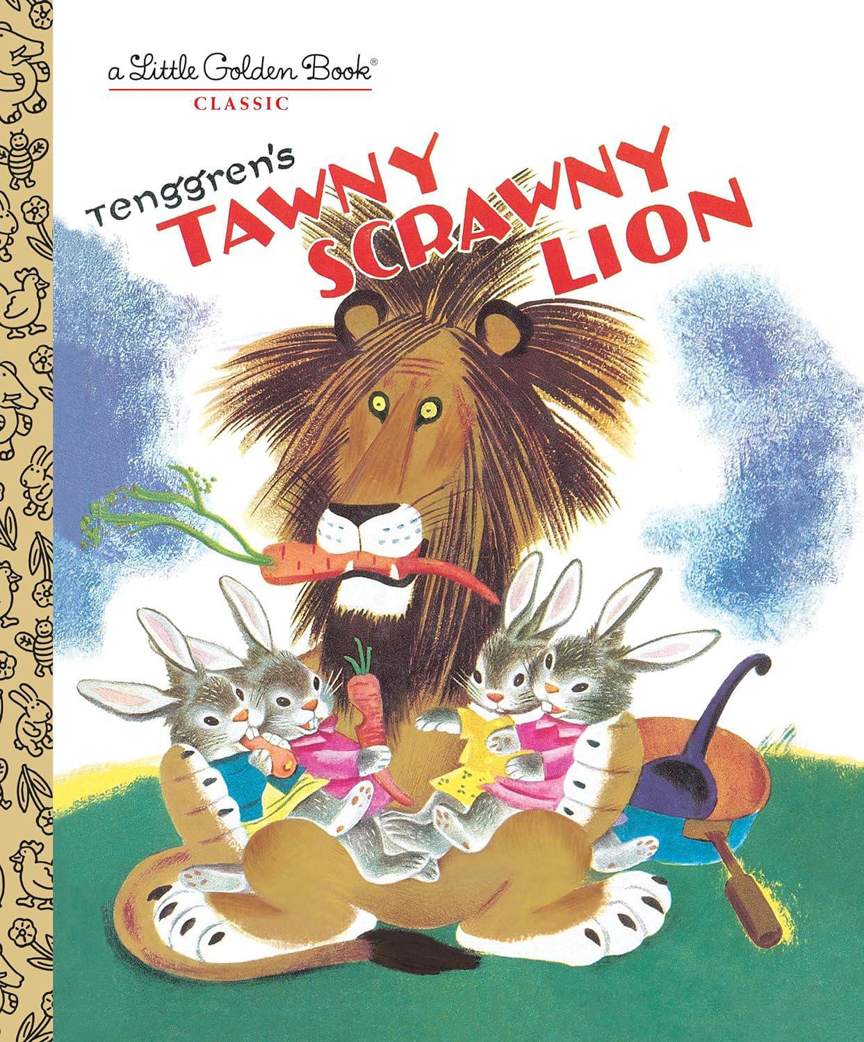 Tawny Scrawny Lion-Little Golden Book