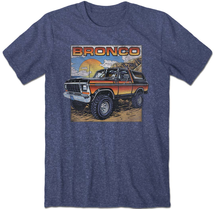 Bronco Free Wheelin Tee