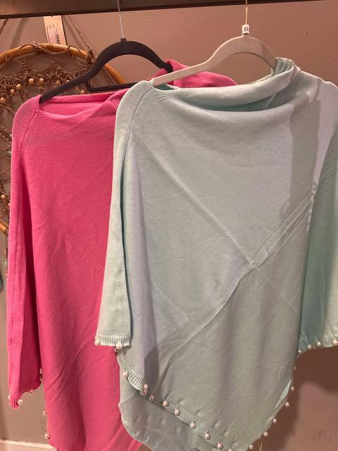 Pearl Ponchos O/S