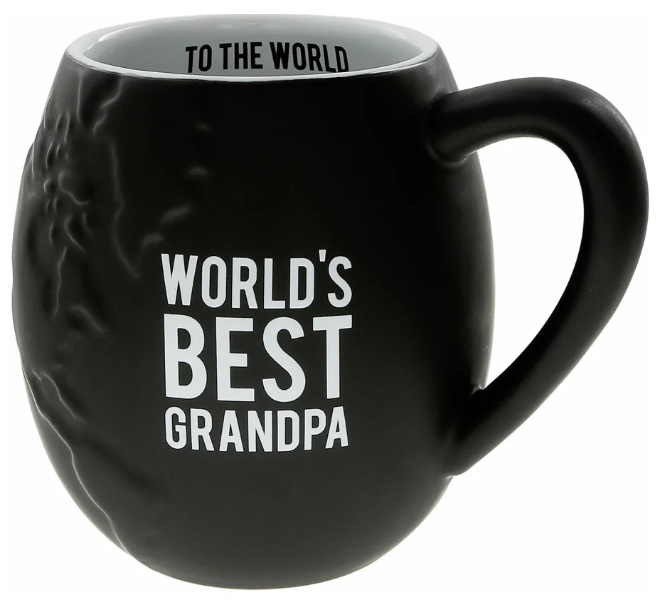 World's Best Grandpa Embossed Mug
