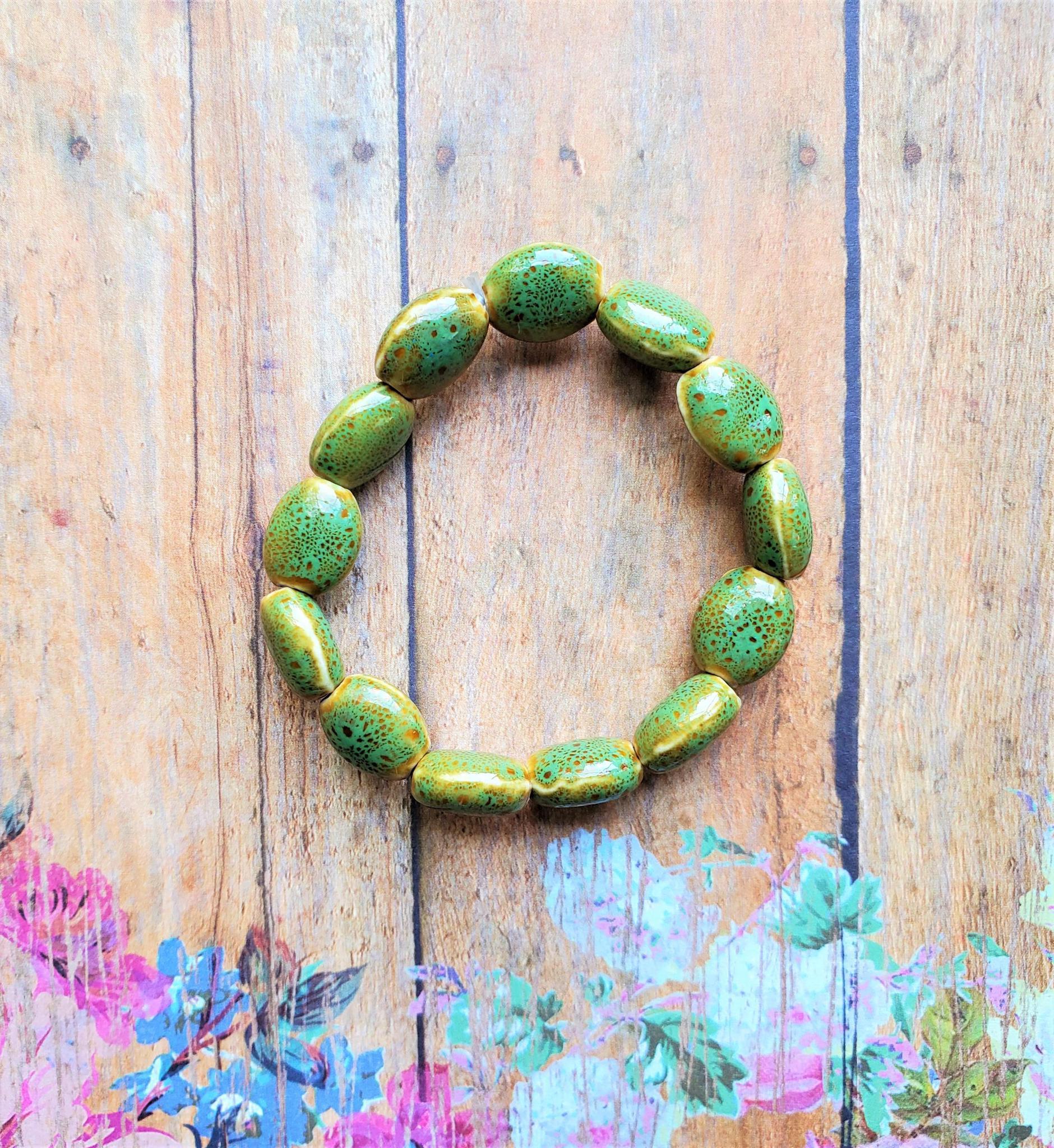 Oval Clay Shape Bracelets
