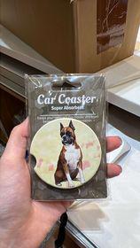 Boxer Standing Car Coaster