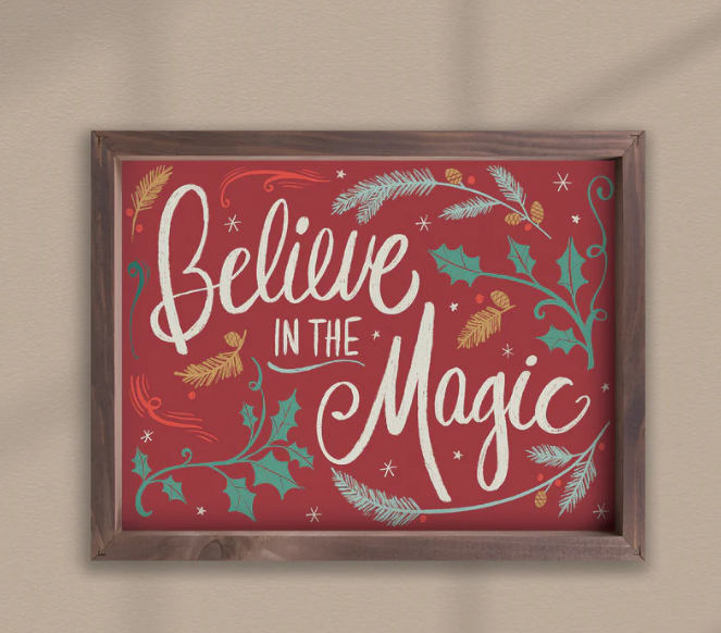 Believe In Magic Framed Art