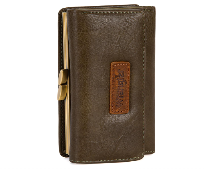 Wrangler Leather Trifold Wallet