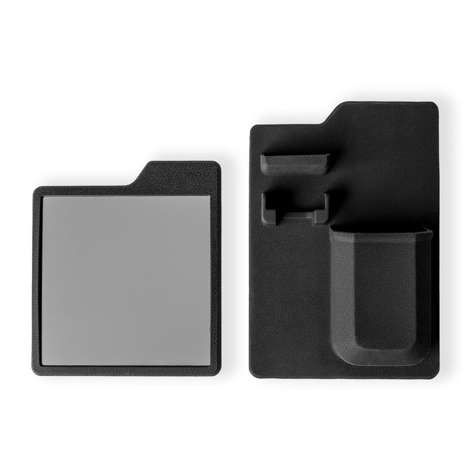 Brodeo Drive™ Beardless Leader Fogless Mirror & Shaving Caddy