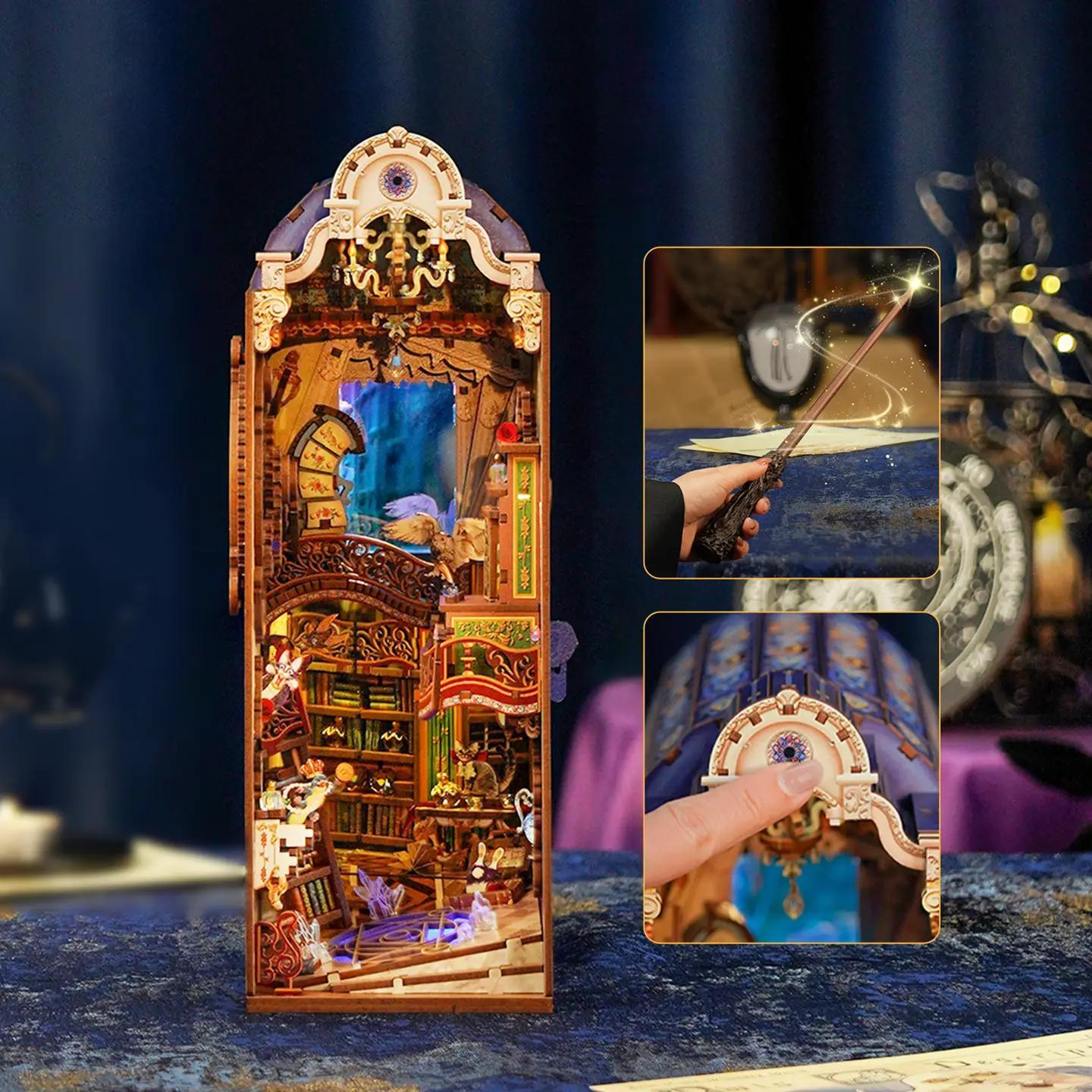 Diy Book Nook Kit: Magical Library