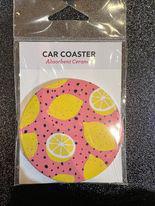 Car Coaster Lemon