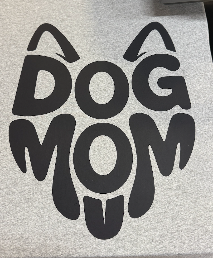 Dog Mom Gray