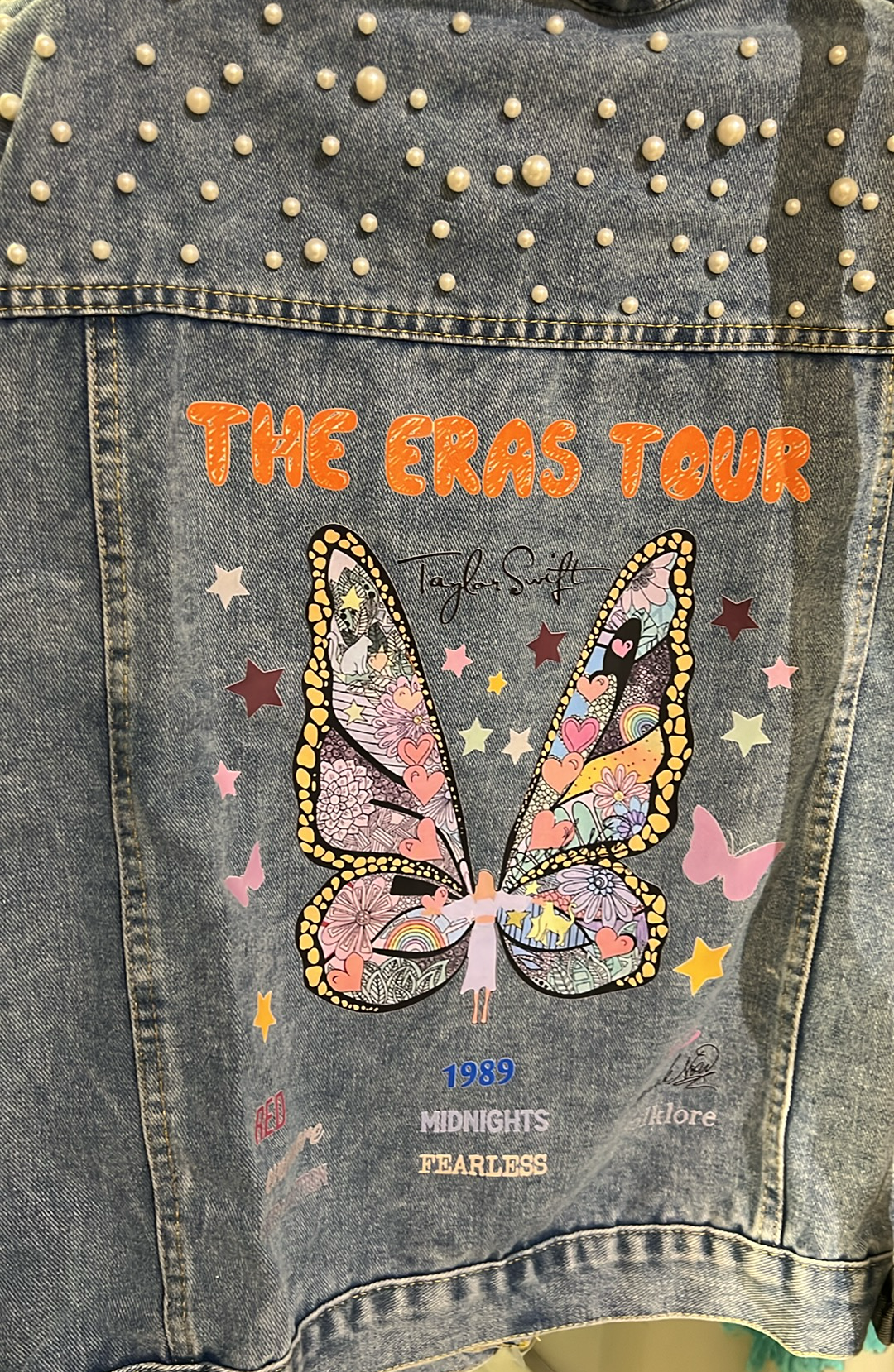 Era's Butterfly Denim Jacket