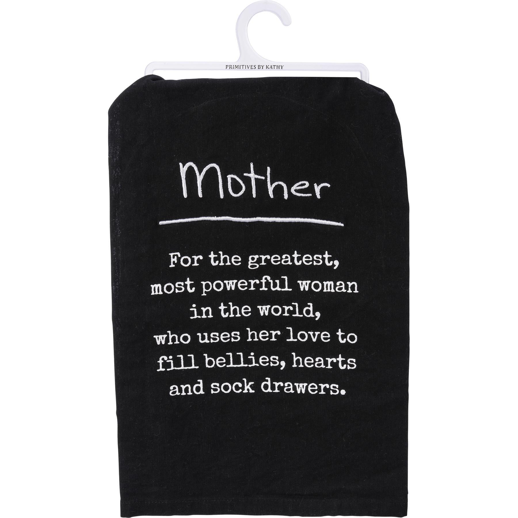 Mother Greatest Most Powerful Kitchen Towel