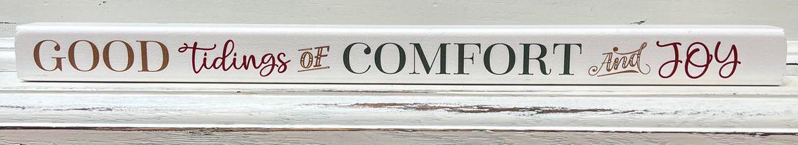 Good Tidings Stick Sign