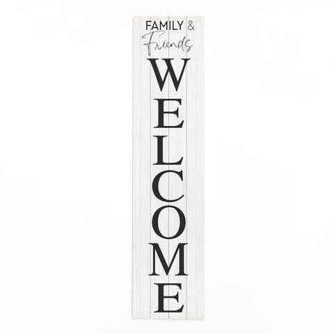 Family & Friends Welcome Sign 14x60
