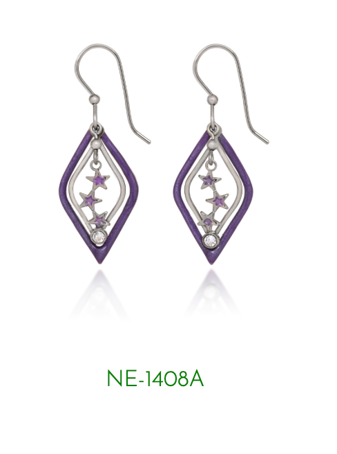 Silver Forest Earrings #1
