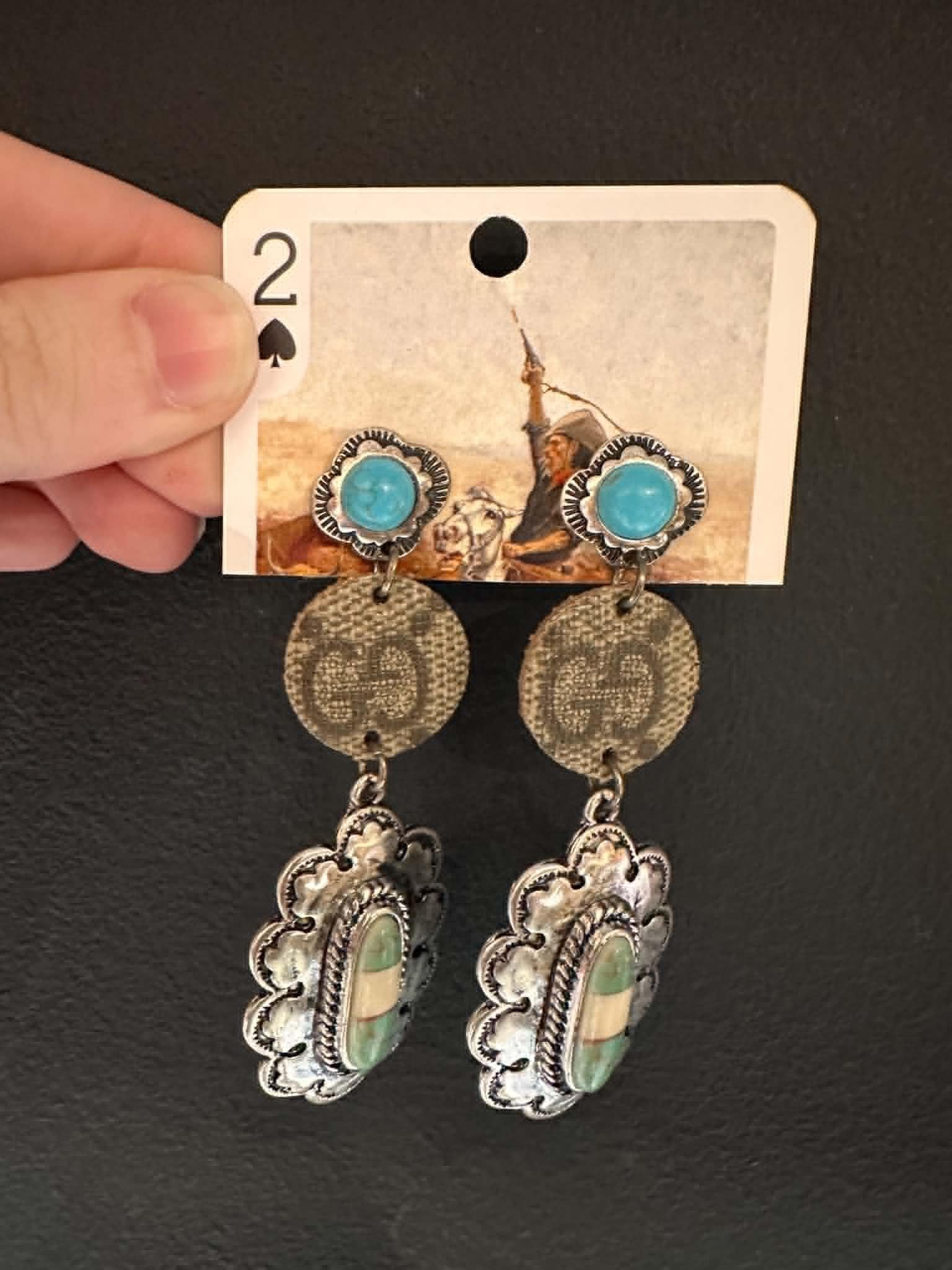 Sandra Lings Western Earrings