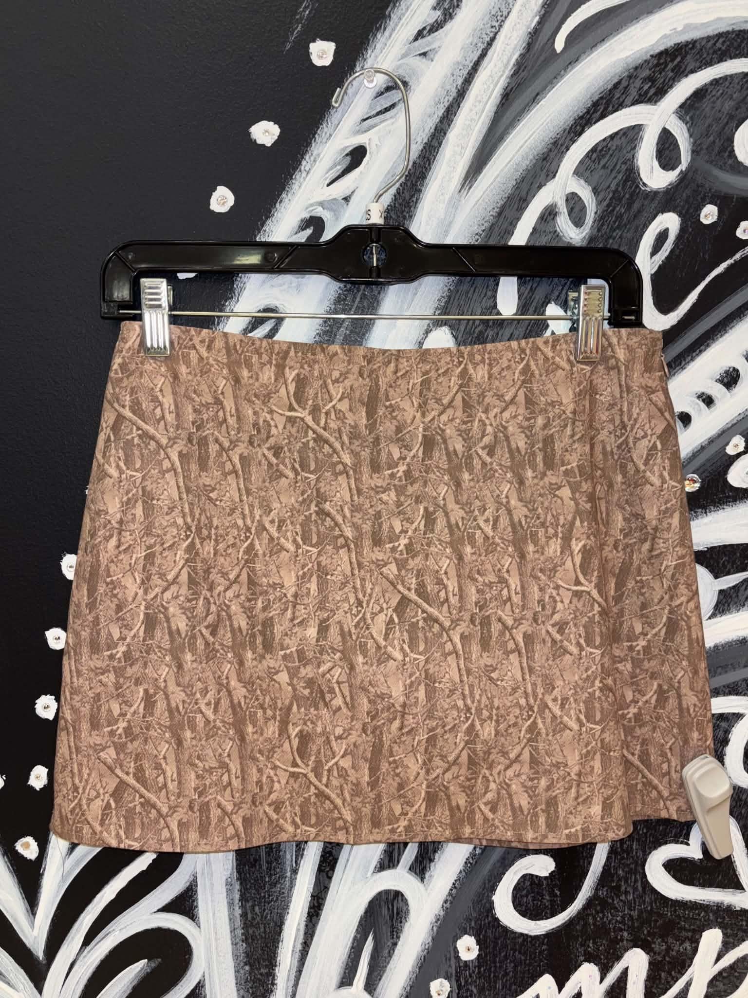 Mid-Rise Tree Camo Skort