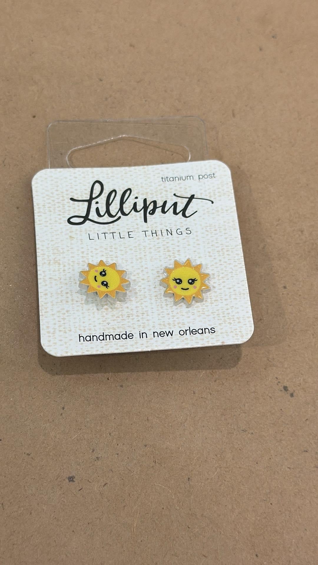 Sunshine Post Earrings