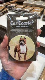 Pit Bull Car Coaster