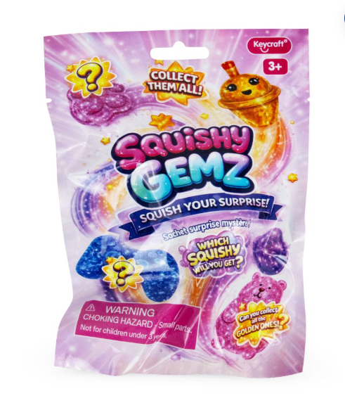 Squishy Gemz Mystery Sensory Toys Grab Bin