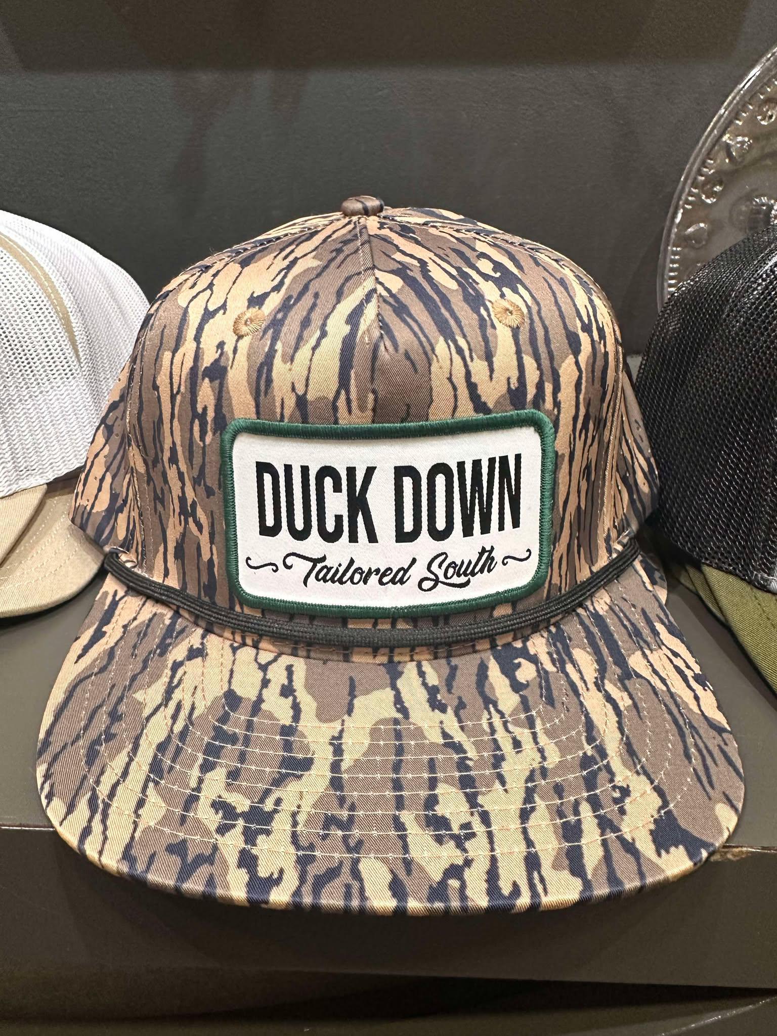 Duck Down Woven Patch Hat