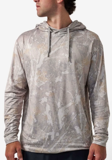 Burlebo - Performance Hoodie - Driftwood Camo